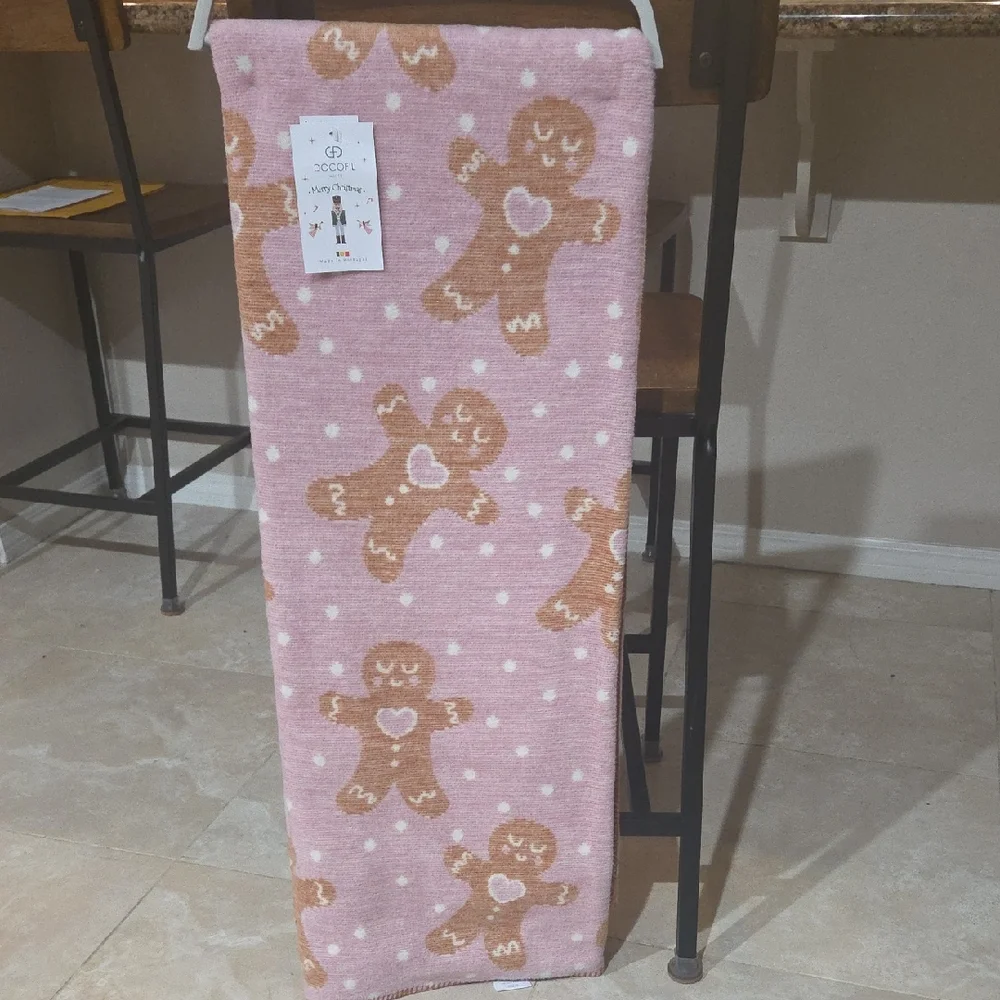 Pink Gingerbread Blanket